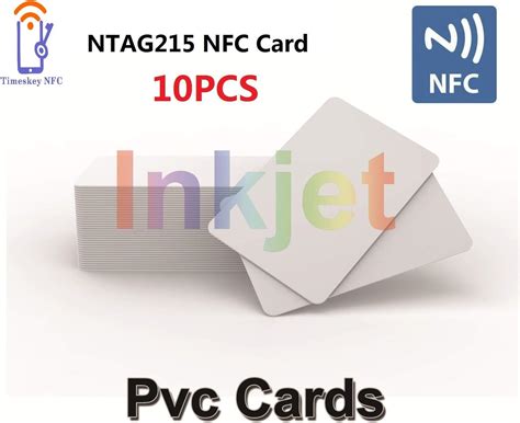 ntag215 nfc pvc cards|nfc inkjet tags.